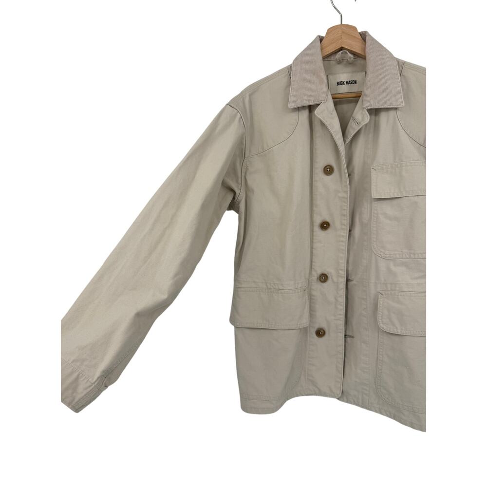 Buck Mason L high Desert Canvas Work Jacket - Picture 4 of 10